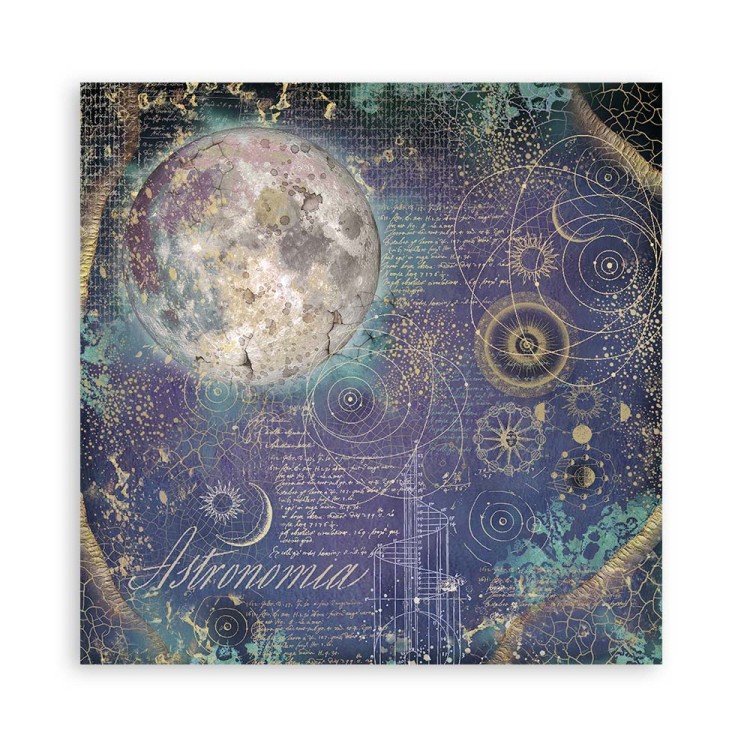 Zestaw papierów 20x20 Cosmos Infinity SBBS67 Stamperia 4A