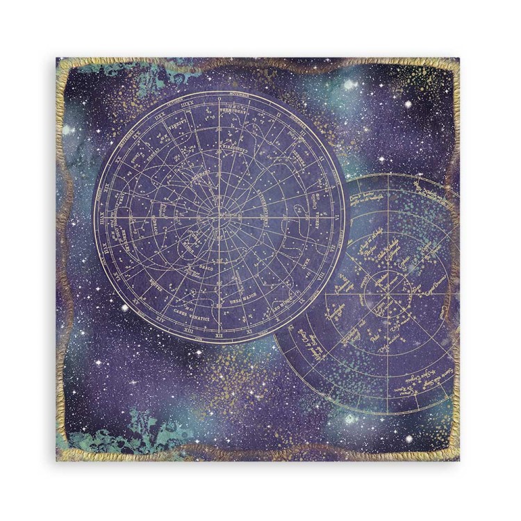 Zestaw papierów 20x20 Cosmos Infinity SBBS67 Stamperia 4B