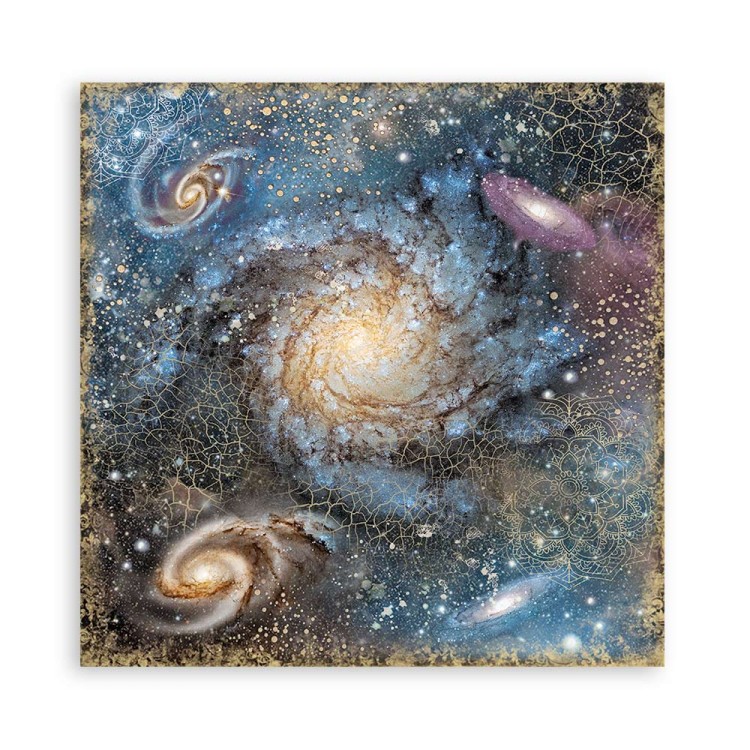 Zestaw papierów 20x20 Cosmos Infinity SBBS67 Stamperia 5B