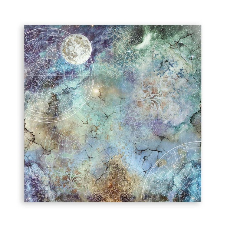Zestaw papierów 20x20 Cosmos Infinity SBBS67 Stamperia 7B