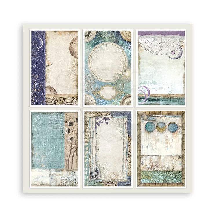 Zestaw papierów 20x20 Cosmos Infinity SBBS67 Stamperia 8A