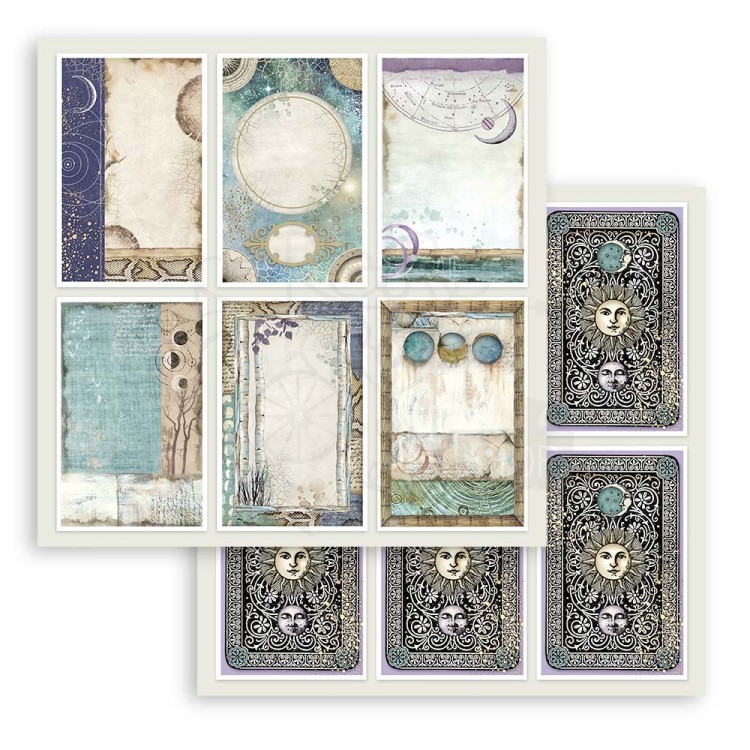 Zestaw papierów 20x20 Cosmos Infinity SBBS67 Stamperia 8