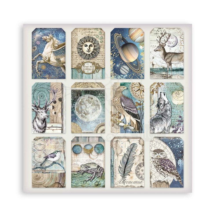 Zestaw papierów 20x20 Cosmos Infinity SBBS67 Stamperia 10A