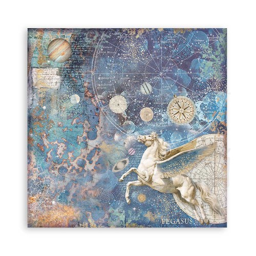 Zestaw papierów 20x20 Cosmos Infinity Backgrounds Tła SBBS71 Stamperia 1A