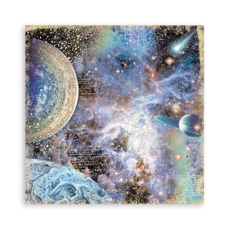 Zestaw papierów 20x20 Cosmos Infinity Backgrounds Tła SBBS71 Stamperia 4A