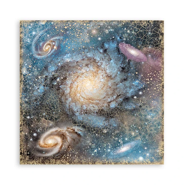 Zestaw papierów 20x20 Cosmos Infinity Backgrounds Tła SBBS71 Stamperia 6A