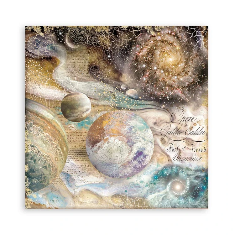 Zestaw papierów 20x20 Cosmos Infinity Backgrounds Tła SBBS71 Stamperia 6B