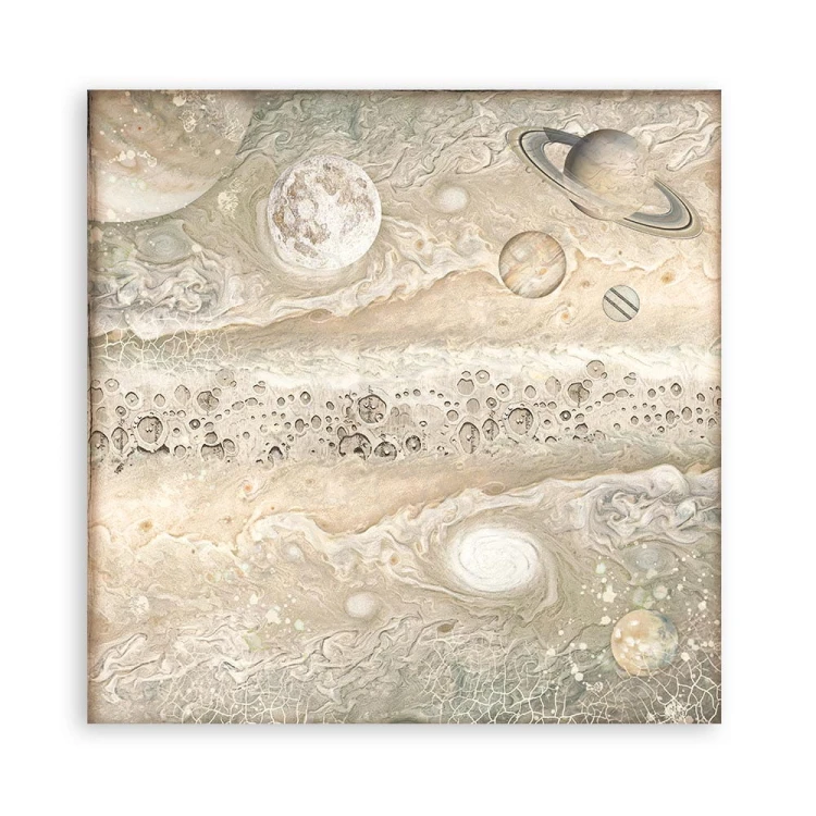Zestaw papierów 20x20 Cosmos Infinity Backgrounds Tła SBBS71 Stamperia 8A