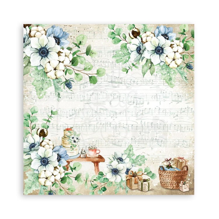 Zestaw papierów 20x20 Cozy Winter SBBS69 Stamperia 2A