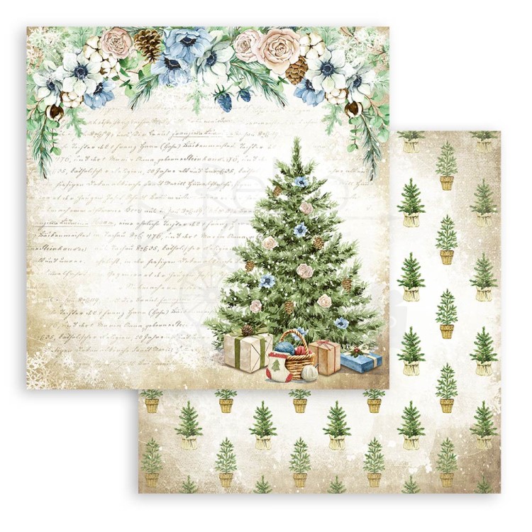 Zestaw papierów 20x20 Cozy Winter SBBS69 Stamperia 4