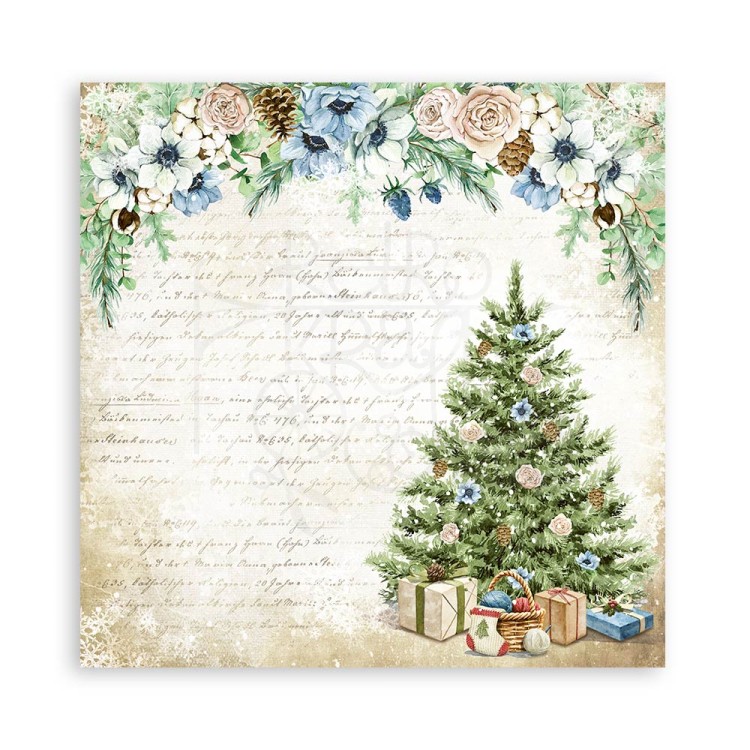 Zestaw papierów 20x20 Cozy Winter SBBS69 Stamperia 4A