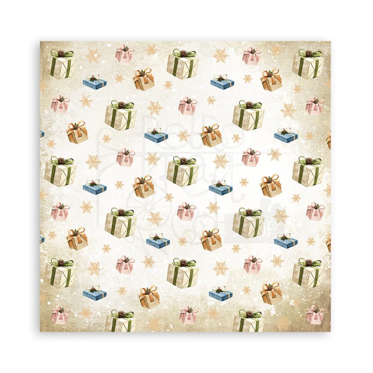Zestaw papierów 20x20 Cozy Winter SBBS69 Stamperia 7B