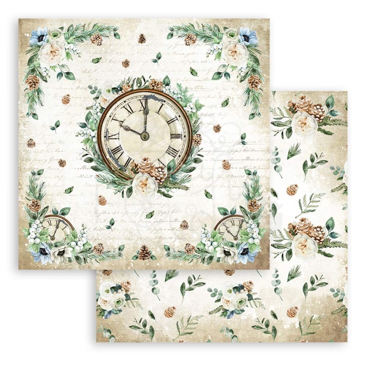 Zestaw papierów 20x20 Cozy Winter SBBS69 Stamperia 11