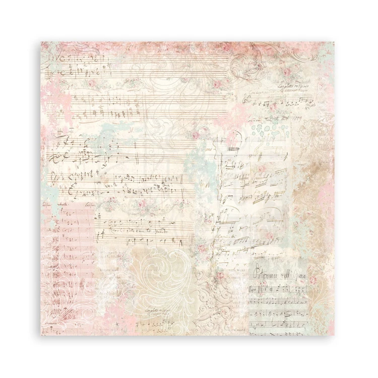 Zestaw papierów 20x20 Sweet Winter Backgrounds Tła SBBS72 Stamperia 2B