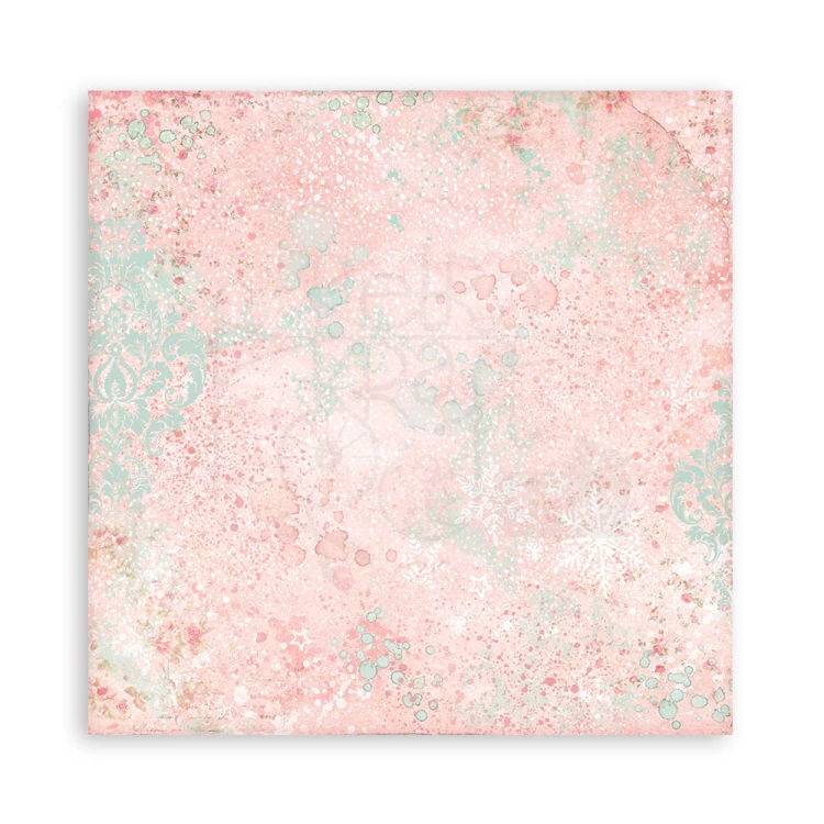 Zestaw papierów 20x20 Sweet Winter Backgrounds Tła SBBS72 Stamperia 5B