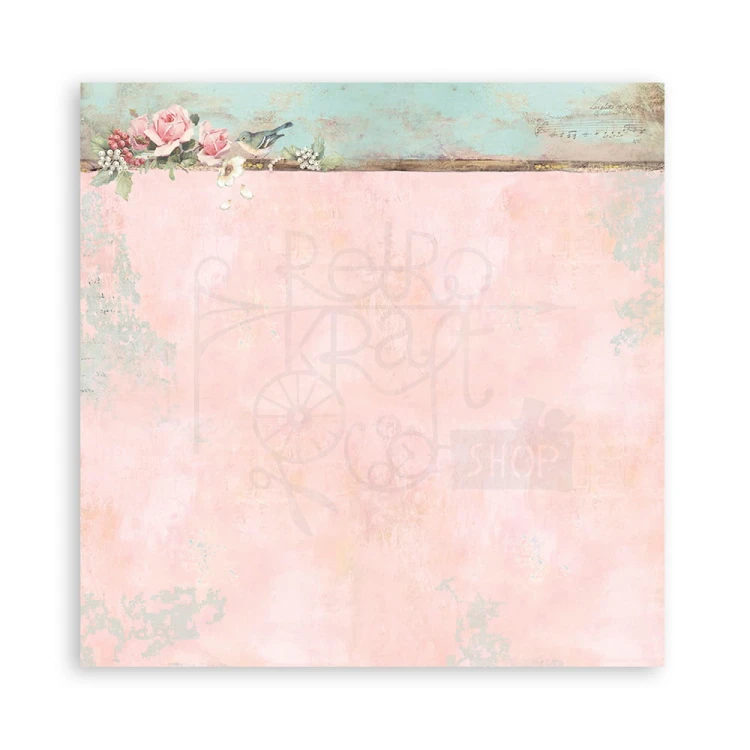 Zestaw papierów 20x20 Sweet Winter Backgrounds Tła SBBS72 Stamperia 10A