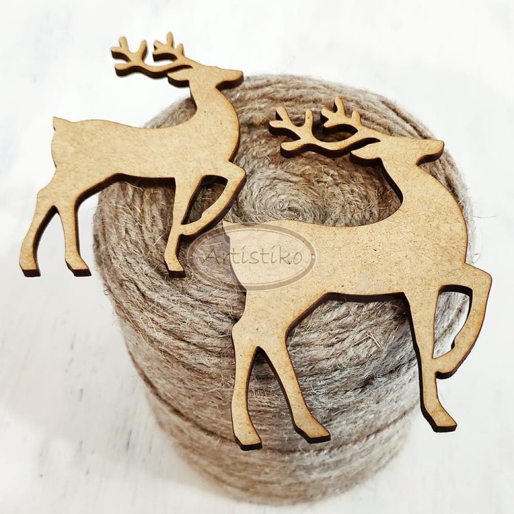 Renifery 2 Reindeers 2 HDF Artistiko