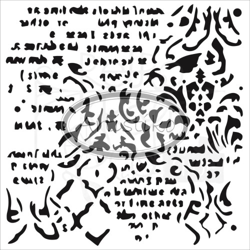 Maska szablon 15x15 Wiadomość Message Artistiko