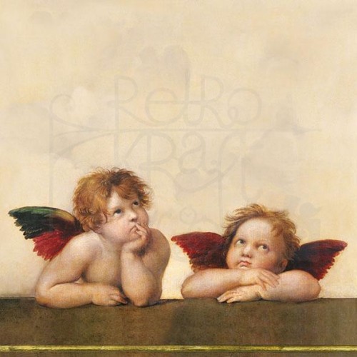 Serwetka 33x33 Angelo Aniołki