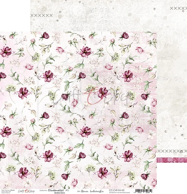 Papier 30x30 Soulmates CC-C49-SM-05 Craft O'Clock