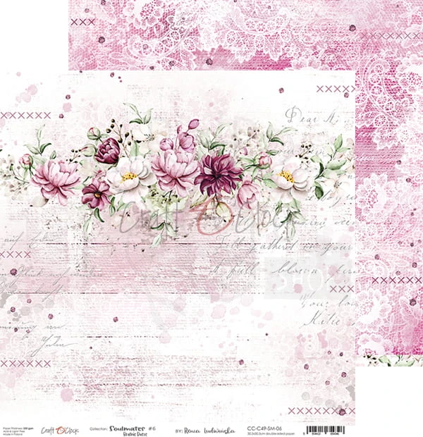 Papier 30x30 Soulmates CC-C49-SM-06 Craft O'Clock