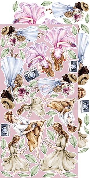 Zestaw dodatków do wycięcia Soulmates Women Kobiety CC-C49-SM-10 Craft O'Clock 3