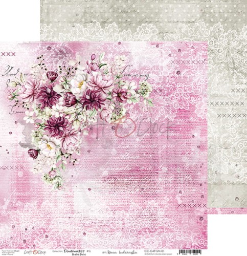 Zestaw papierów 30x30 Soulmates CC-C49-SM-00 Craft O'Clock 1