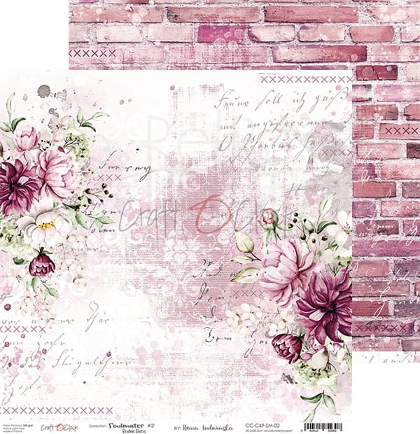 Zestaw papierów 30x30 Soulmates CC-C49-SM-00 Craft O'Clock 2