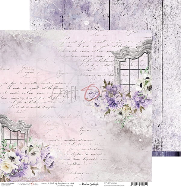 Zestaw papierów 30x30 A Little of Inspiration CC-F23-LI-00 Craft O'Clock 4