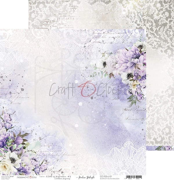 Papier 30x30 A Little of Inspiration CC-F23-LI-01 Craft O'Clock