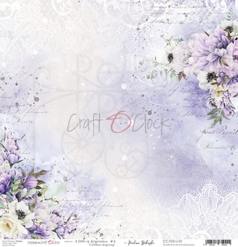 Papier 30x30 A Little of Inspiration CC-F23-LI-01 Craft O'Clock A