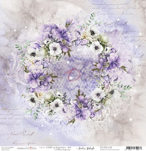 Papier 30x30 A Little of Inspiration CC-F23-LI-02 Craft O'Clock A
