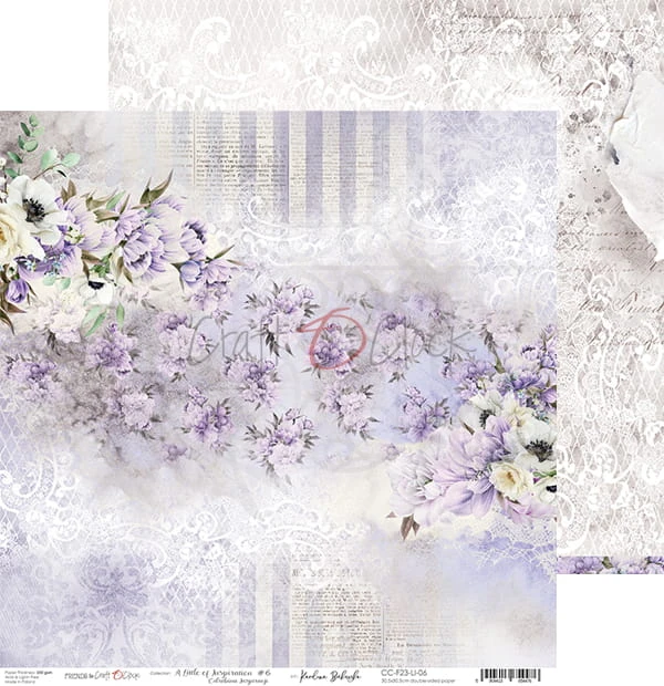 Papier 30x30 A Little of Inspiration CC-F23-LI-06 Craft O'Clock