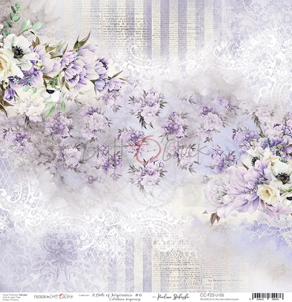 Papier 30x30 A Little of Inspiration CC-F23-LI-06 Craft O'Clock A