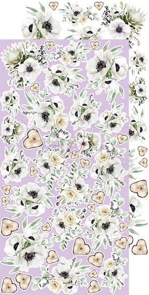 Zestaw dodatków do wycięcia A Little of Inspiration CC-F23-LI-09 Craft O'Clock 2