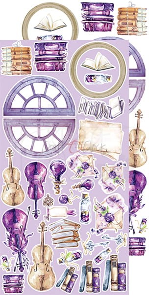 Zestaw dodatków do wycięcia A Little of Inspiration CC-F23-LI-09 Craft O'Clock 5
