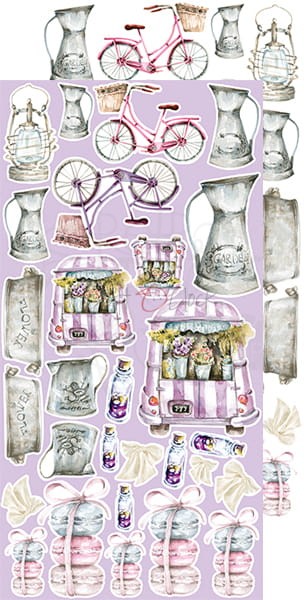 Zestaw dodatków do wycięcia A Little of Inspiration CC-F23-LI-09 Craft O'Clock 6