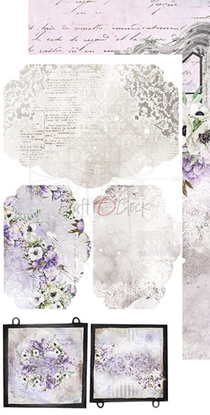 Zestaw dodatków A Little of Inspiration - Junk Journal Set CC-F23-LI-10 Craft O'Clock 5
