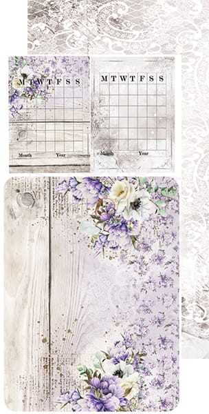 Zestaw dodatków A Little of Inspiration - Junk Journal Set CC-F23-LI-10 Craft O'Clock 6