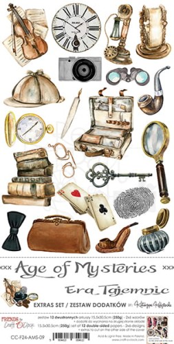 Zestaw dodatków do wycięcia Age of Mysteries CC-F24-AMS-09 Craft O'Clock