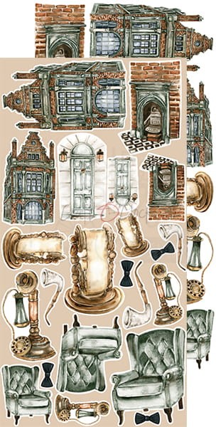 Zestaw dodatków do wycięcia Age of Mysteries CC-F24-AMS-09 Craft O'Clock 6