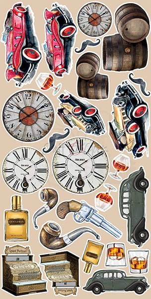 Zestaw dodatków do wycięcia Age of Mysteries CC-F24-AMS-09 Craft O'Clock 8