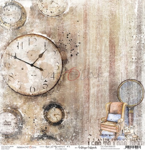 Papier 30x30 Age of Mysteries CC-F24-AMS-01 Craft O'Clock A
