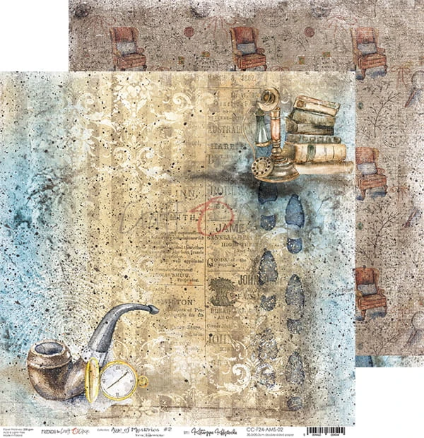 Papier 30x30 Age of Mysteries CC-F24-AMS-02 Craft O'Clock