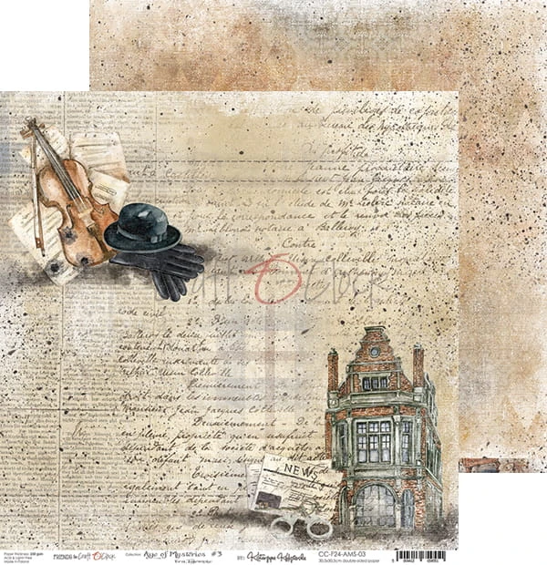 Papier 30x30 Age of Mysteries CC-F24-AMS-03 Craft O'Clock