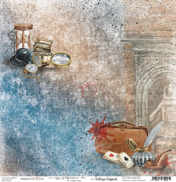 Papier 30x30 Age of Mysteries CC-F24-AMS-05 Craft O'Clock A