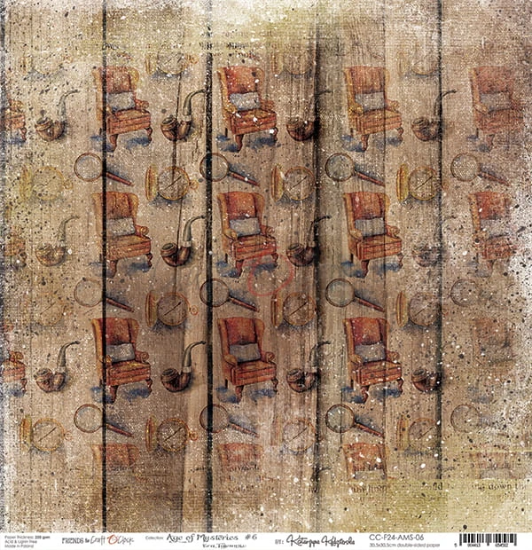 Papier 30x30 Age of Mysteries CC-F24-AMS-06 Craft O'Clock A