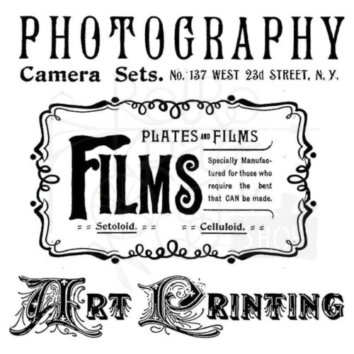 Stempel akrylowy 10x10cm Films WTK116 Stamperia