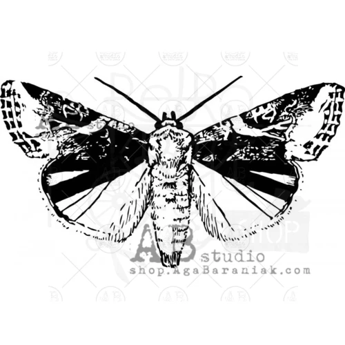 Stempel gumowy ćma ID-130 ABstudio