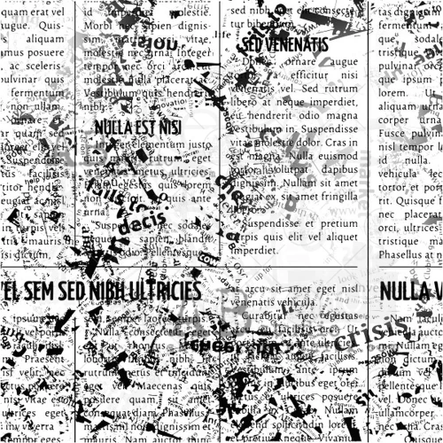 Stempel gumowy stara gazeta ID-1392 ABstudio